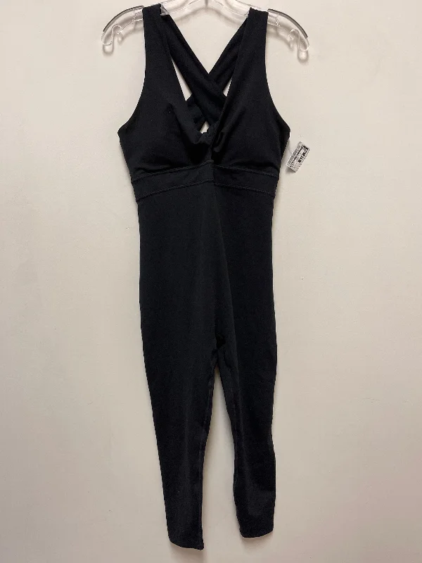 women's jumpsuits with metallic finishesJumpsuit By Fabletics In Black, Size: L