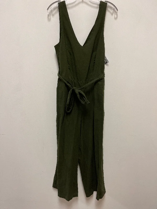 women's jumpsuits made of laceJumpsuit By Lucky Brand In Green, Size: M