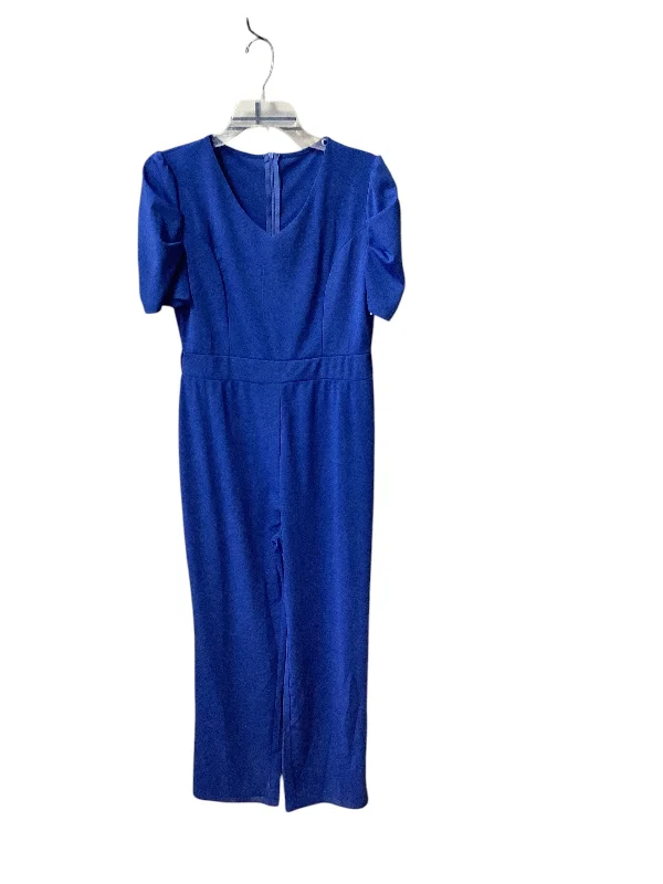 women's jumpsuits with high necksJumpsuit By Shein In Blue, Size: M