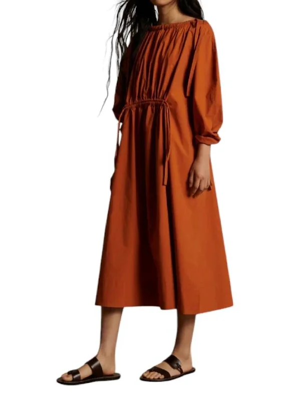 two-piece midi dressesUyuni Midi Dress In Orange