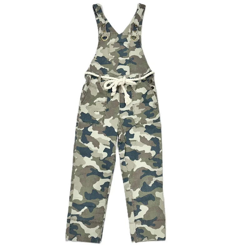 women's jumpsuits for sustainable fashionOveralls By Anthropologie In Camouflage Print, Size: XSp