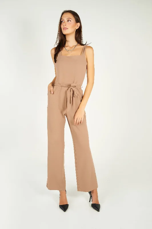 women's formal jumpsuitsSquare neck jumpsuit - ELIROSE-X1 - (R-C12)