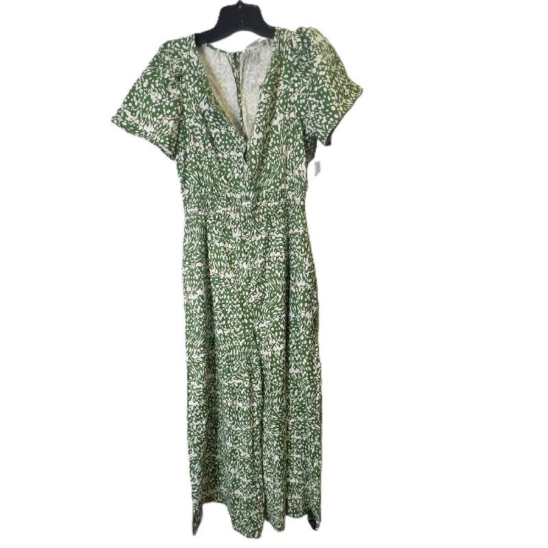 women's wide-leg jumpsuitsJumpsuit By Anthropologie In Green, Size: S