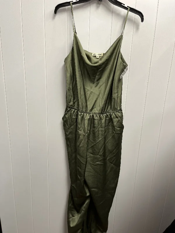 women's glam jumpsuitsJumpsuit By Clothes Mentor In Green, Size: Xl