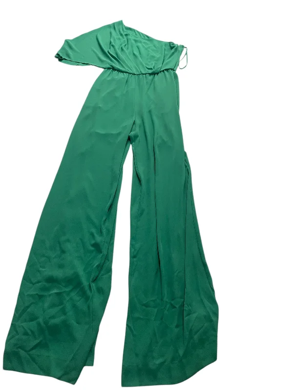 women's jumpsuits for curve-hugging stylesJumpsuit By Bcbgmaxazria In Green, Size: 2