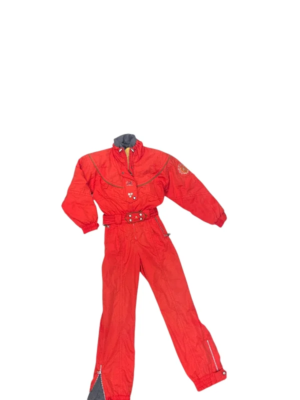 women's jumpsuits for everyday wearJumpsuit By Obermeyer In Red, Size: 10