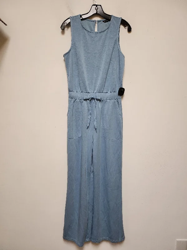 women's jumpsuits with round necksJumpsuit By Clothes Mentor In Blue, Size: S