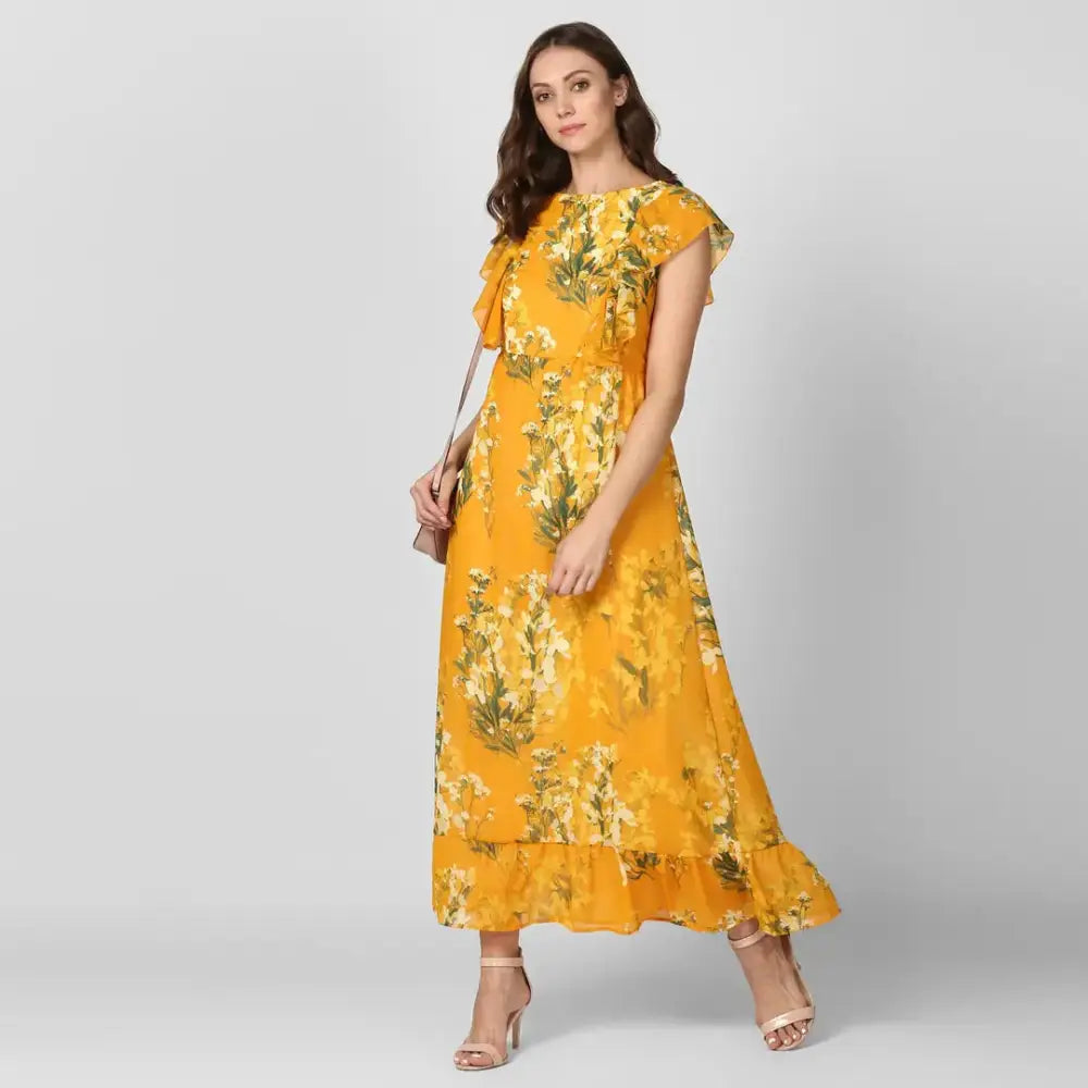 maxi dresses for mother of the groomWomen Stylish Chiffon Maxi Dress