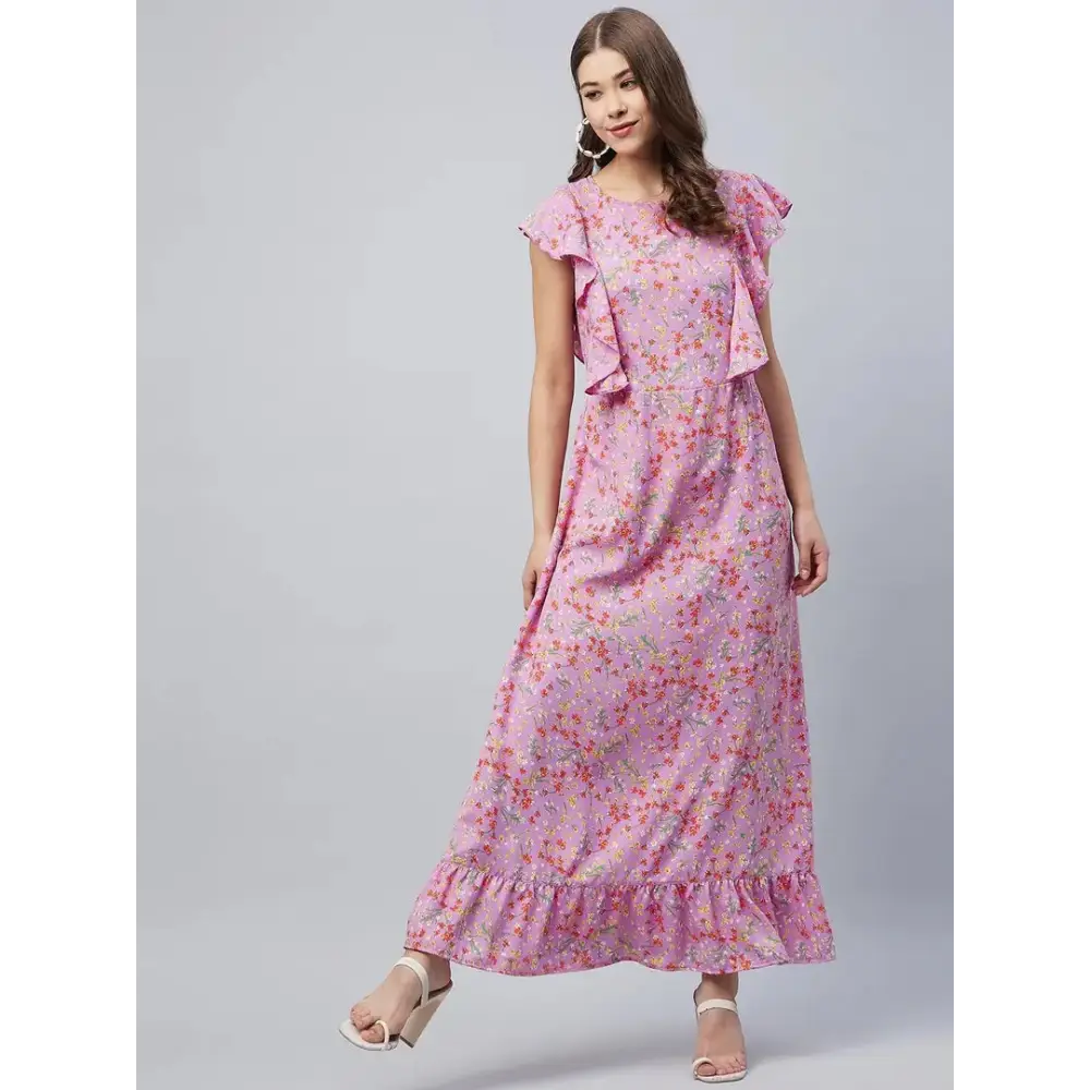 affordable maxi dressesWomen Stylish Polyester Maxi Dress