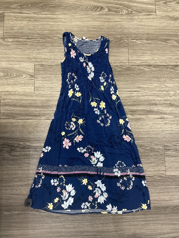 maxi dresses with embroidered patternsDress Casual Maxi By Croft And Barrow In Floral Print, Size: S