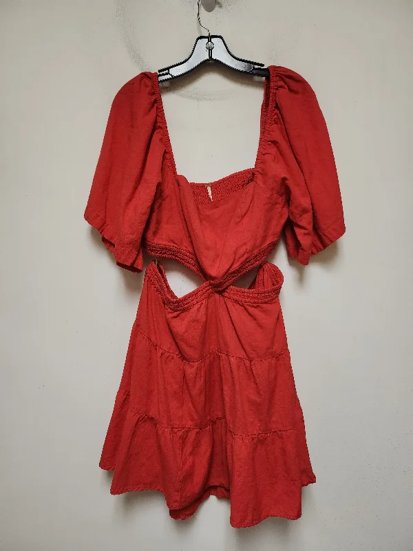 women's stretchy dressesDress Casual Short By Free People In Red, Size: Xl