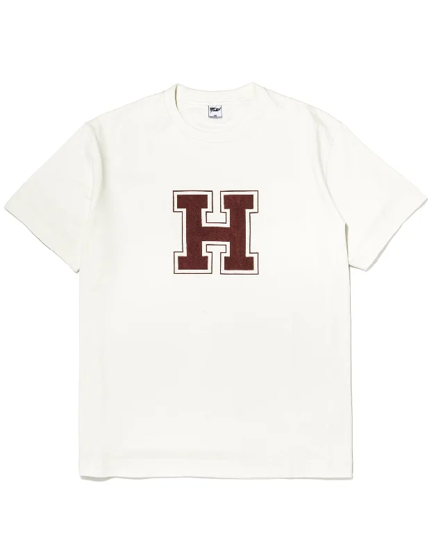 women's halter dressesHARVARD "H" T-SHIRT - WHITE