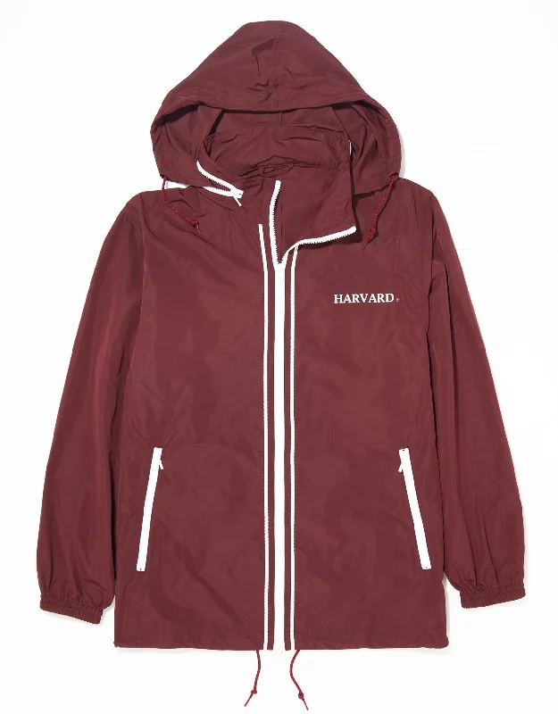 women's smart casual dressesHARVARD WINDBREAKER - BURGUNDY