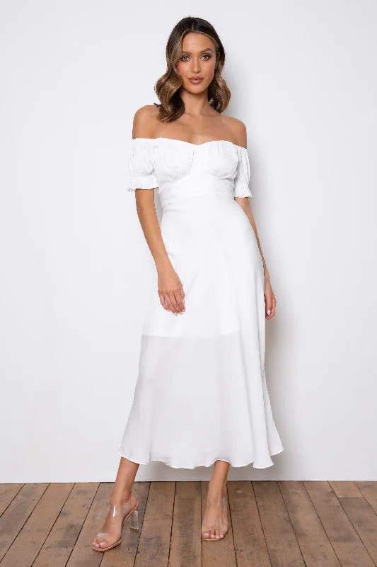 women's made-to-order dressesSamantha Dress - White