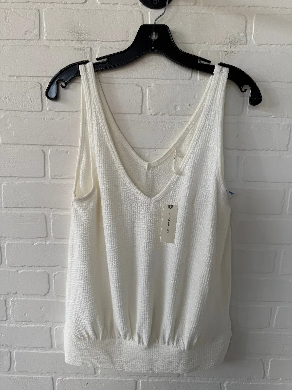 women's mini dressesTop Sleeveless By Anthropologie In Cream, Size: M