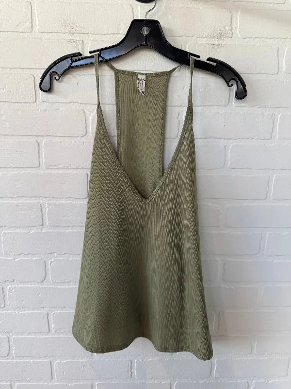 women's bell-sleeved dressesTop Sleeveless By Free People In Green, Size: S